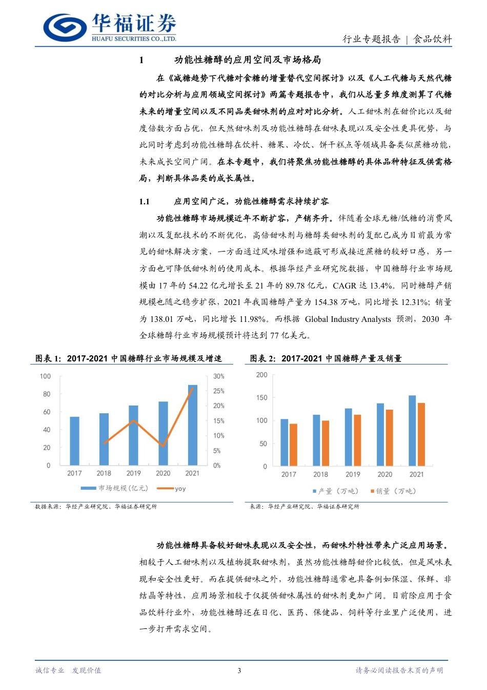 食品饮料行业专题报告：浅析功能性糖醇的应用空间及市场格局-240422-华福证券-13页_第2页