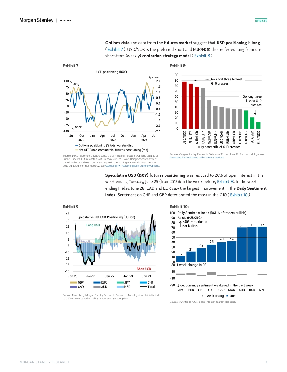 Morgan Stanley Fixed-Global Macro Strategy Global FX Positioning Increased Long...-108937799_第3页