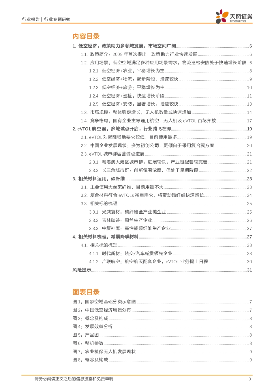 低空经济系列2：减重、减震、降噪新材料新发展_第3页