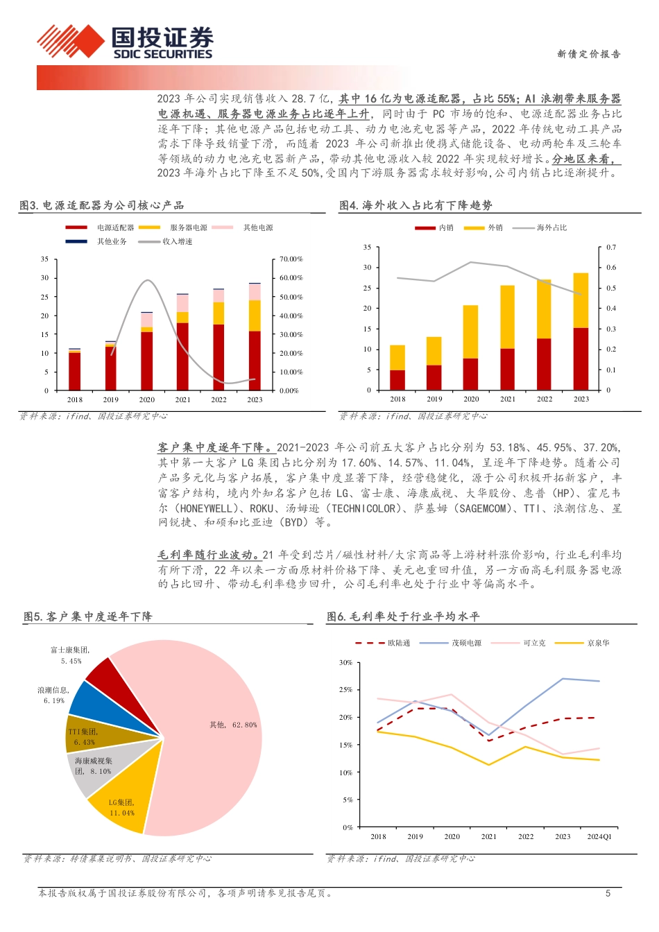 新债定价报告：加快推进AI服务器电源，预计上市价格在108_113元之间-240725-国投证券-10页_第5页