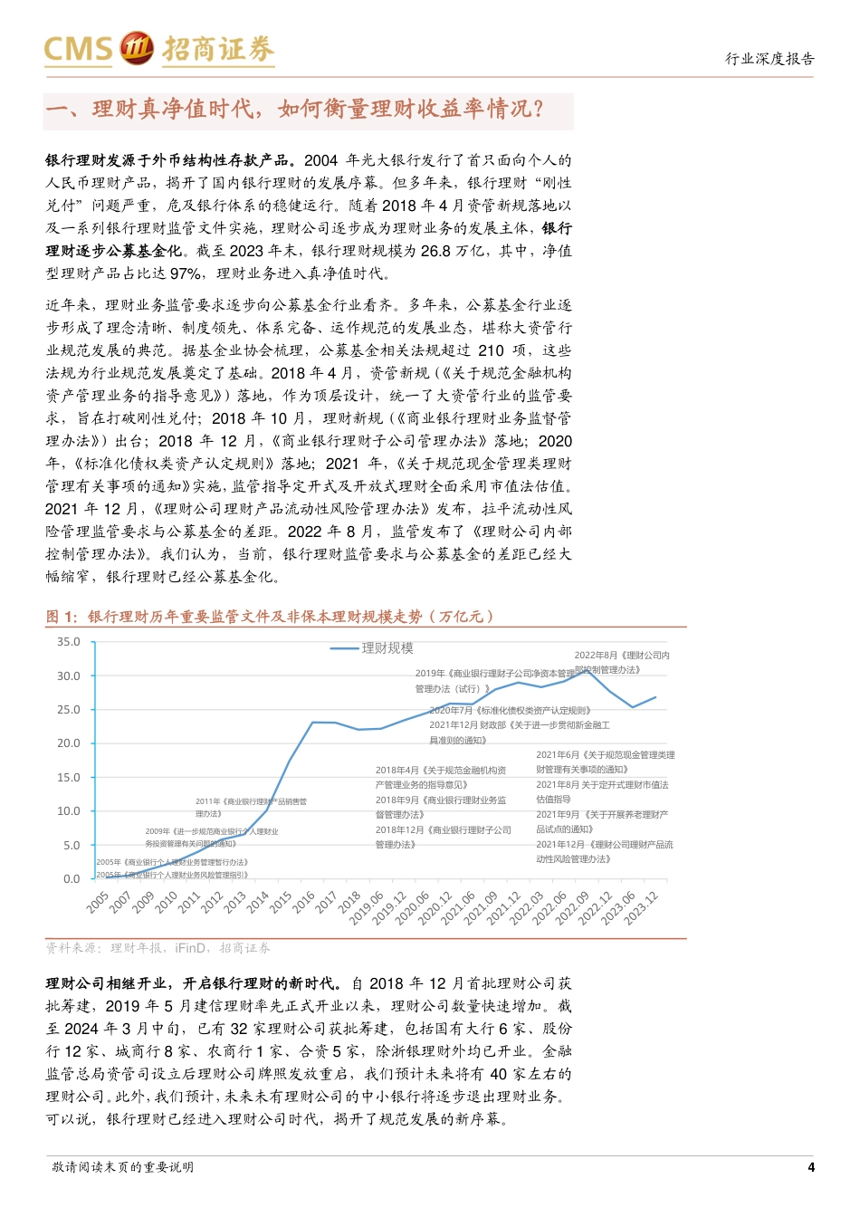 银行业招明理财指数报告：2024年7月期，7月理财收益率情况如何？-240719-招商证券-23页_第4页