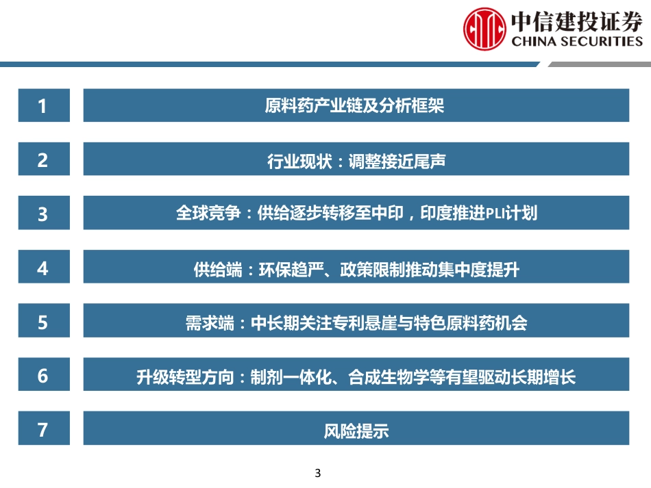 原料药行业系列深度(一)：调整后再出发，关注专利悬崖和转型机会-240727-中信建投-55页_第3页