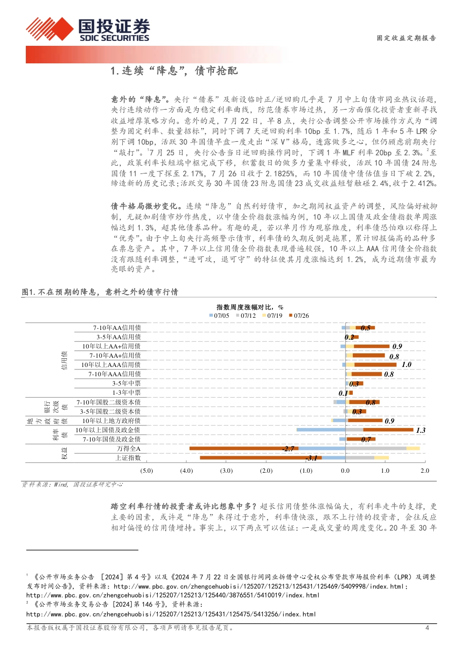 债券策略报告：两个定价的分歧-240728-国投证券-15页_第4页