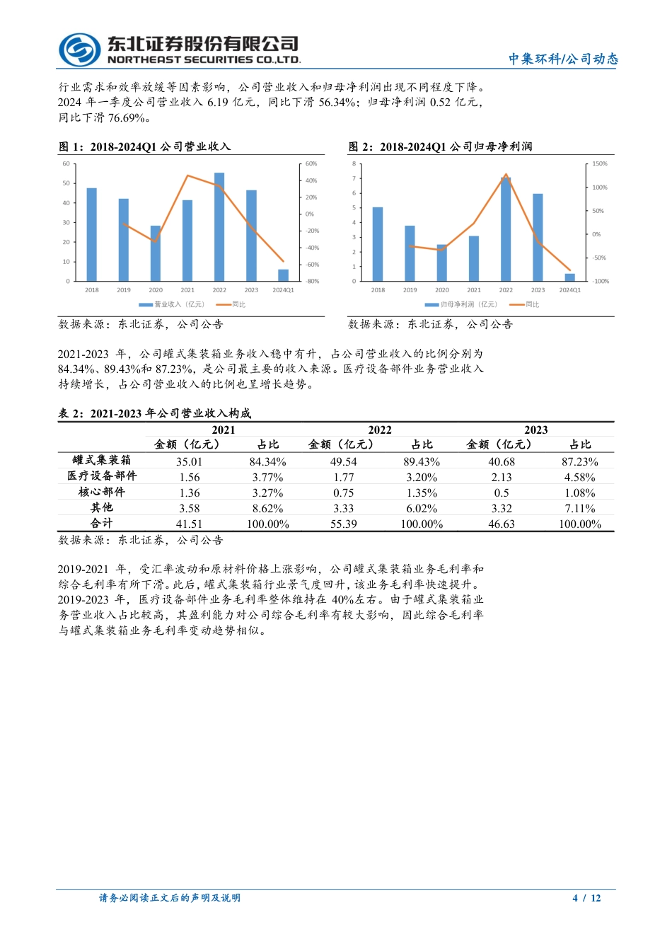 中集环科(301559)产品优势显著，行业地位领先，公司长期增长动力犹存-240719-东北证券-12页_第4页