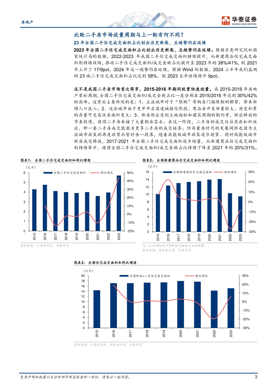 房地产行业专题研究-二手房系列研究：如何理解我国二手房市场趋势？-240731-华泰证券-14页_第3页