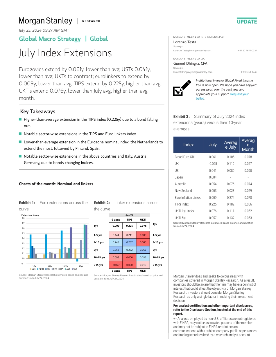 Morgan Stanley Fixed-Global Macro Strategy July Index Extensions-109417437_第1页