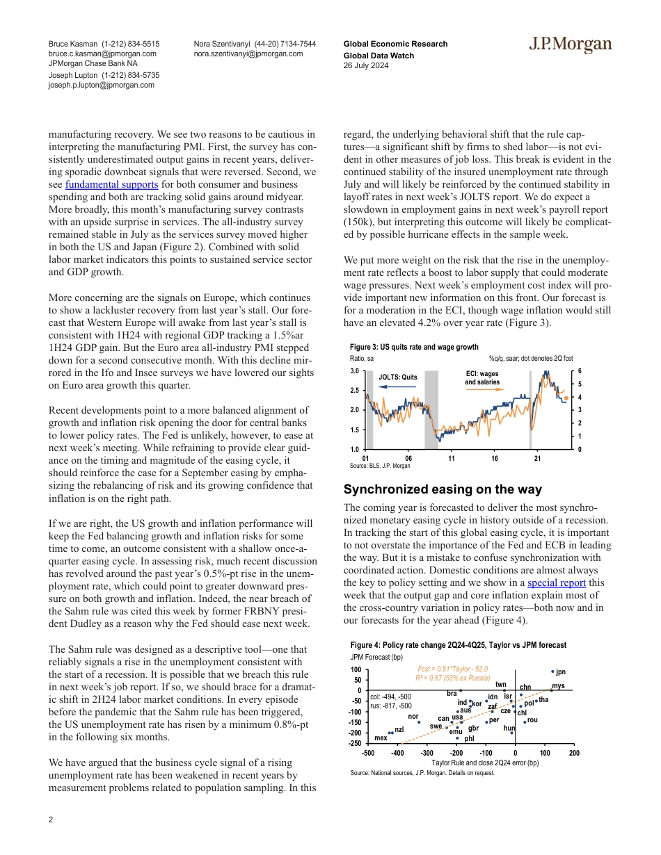 JPMorgan Econ  FI-Global Data Watch Let the games begin-109458138_第2页