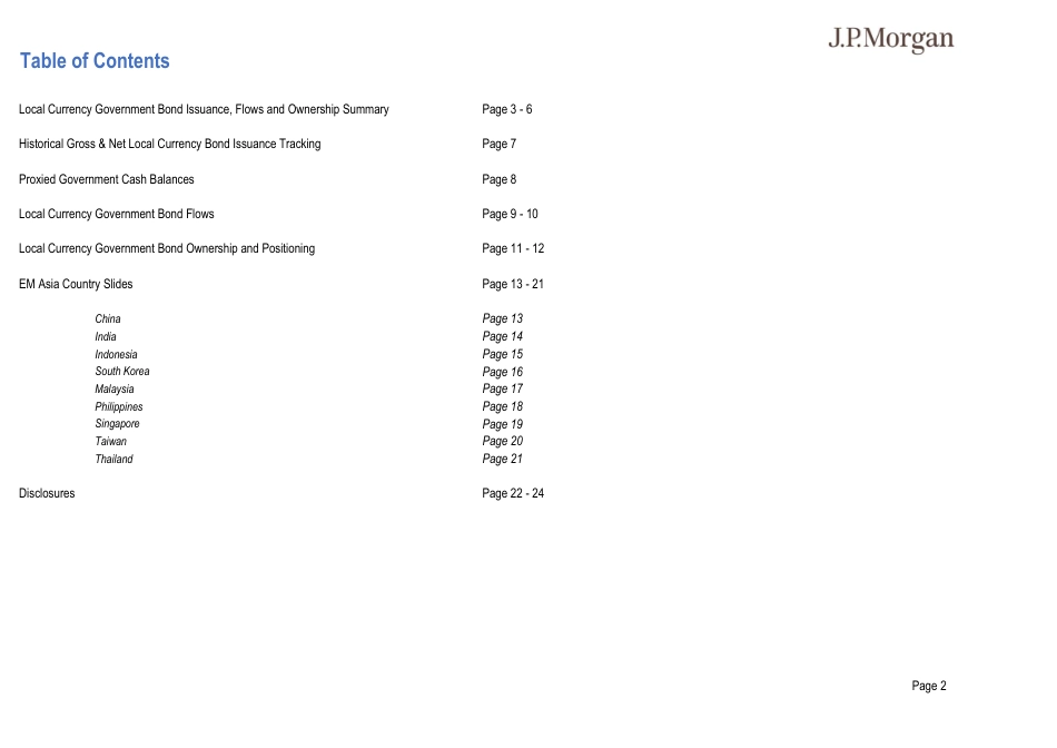 JPMorgan Econ  FI-Asia Local Market Issuance and Flows Pack Chart pack of regi...-109388775_第2页