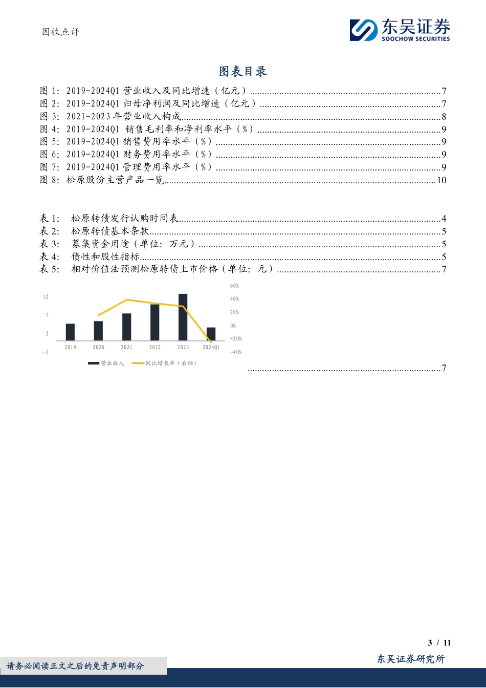 固收点评：松原转债，汽车安全领域领跑者-240801-东吴证券-11页_第3页