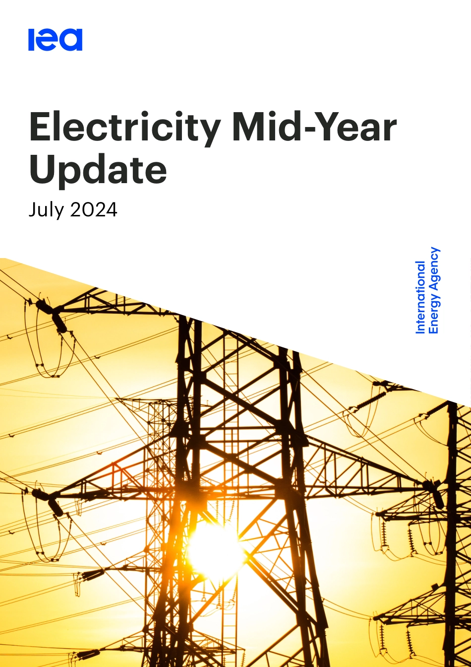 国际能源署-电力年中更新：2024年7月（英）-52页_第1页