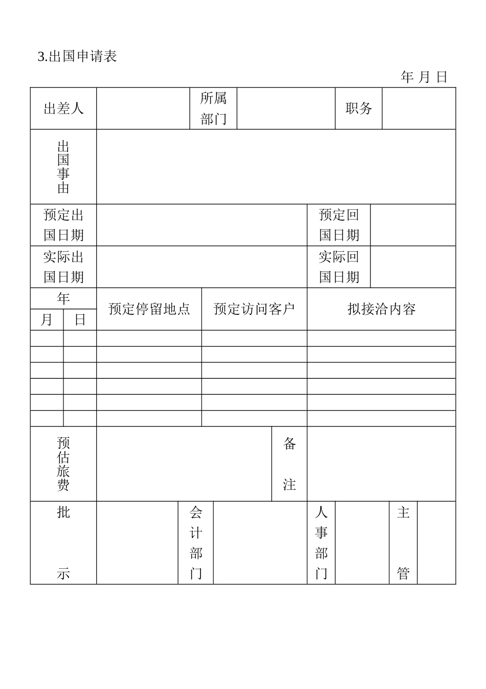 3.出国申请表_第1页