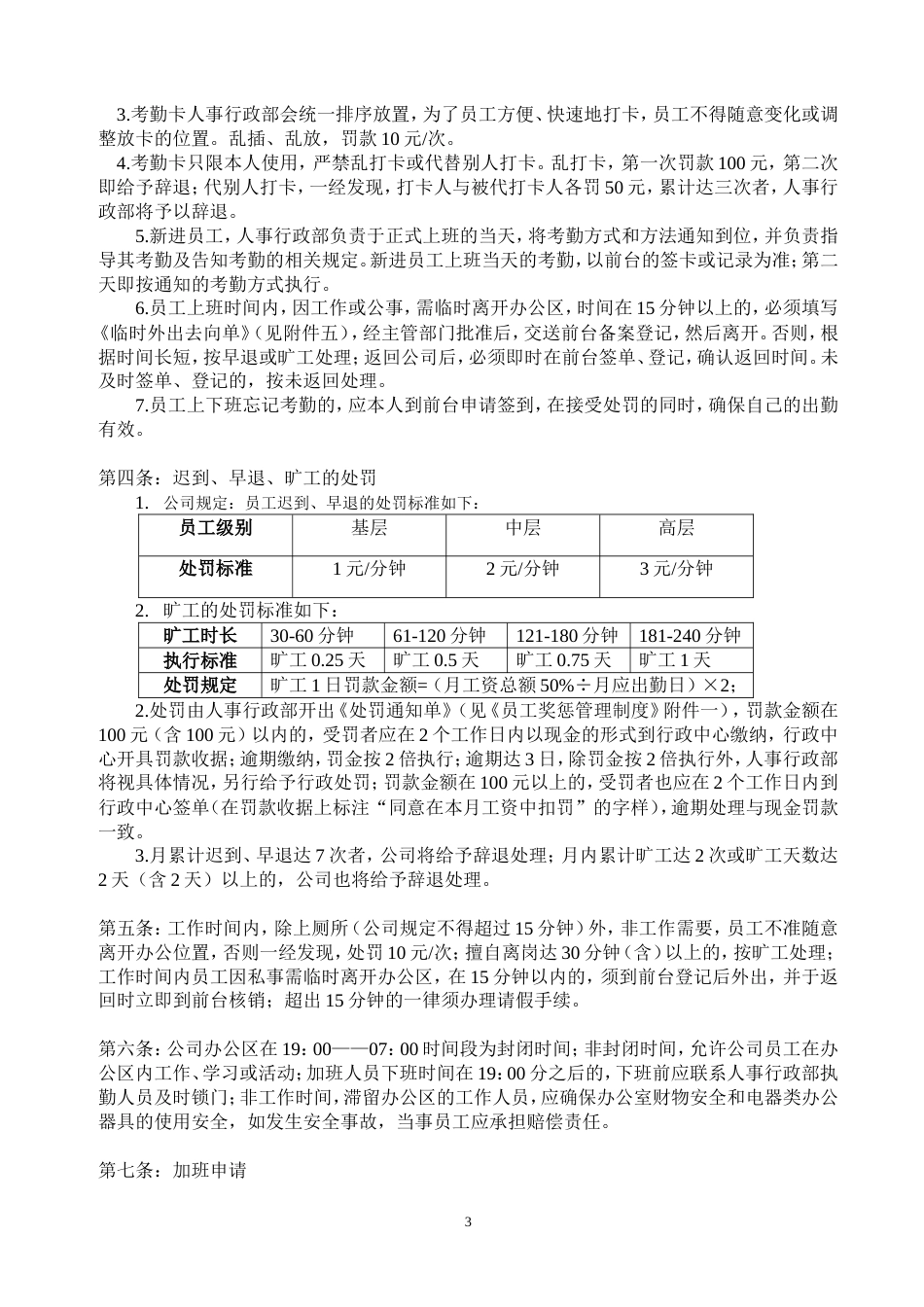 34、企业管理制度大全汇编(含表单)_第3页