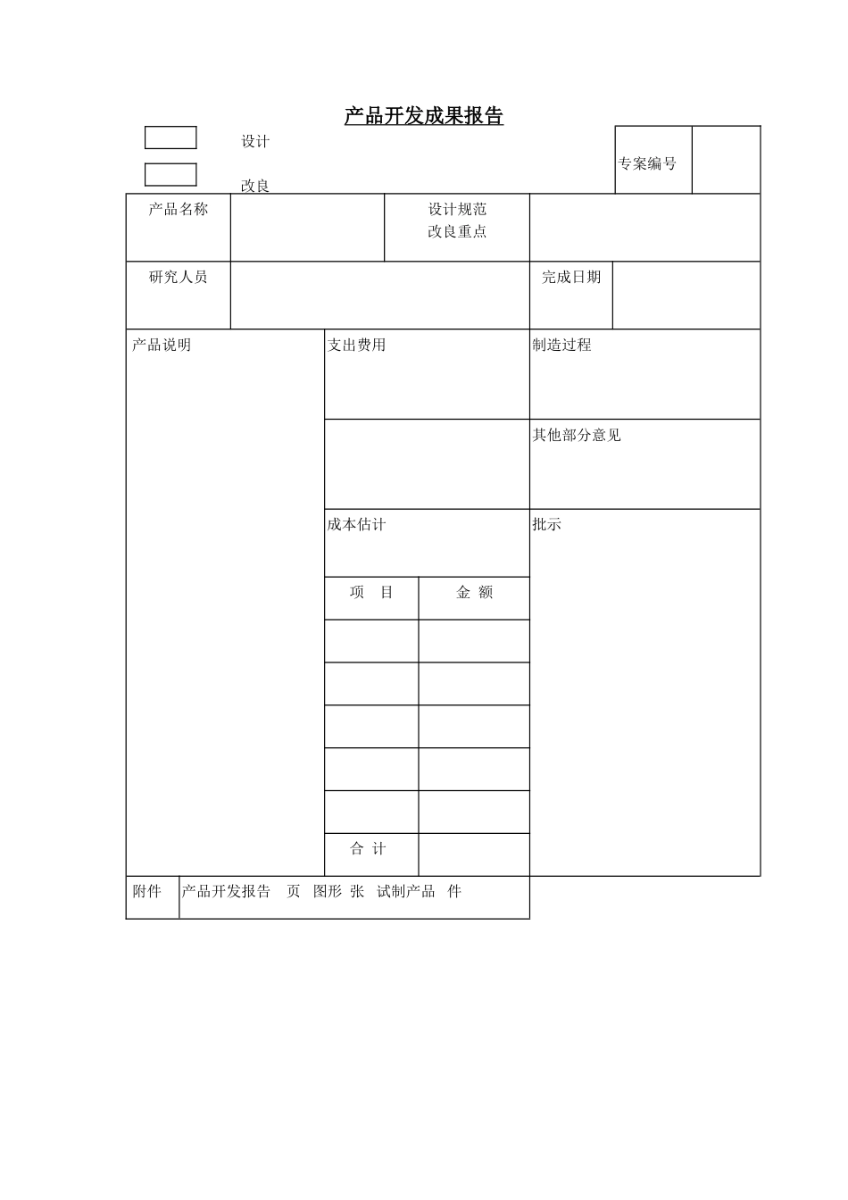 产品开发成果报告_第1页