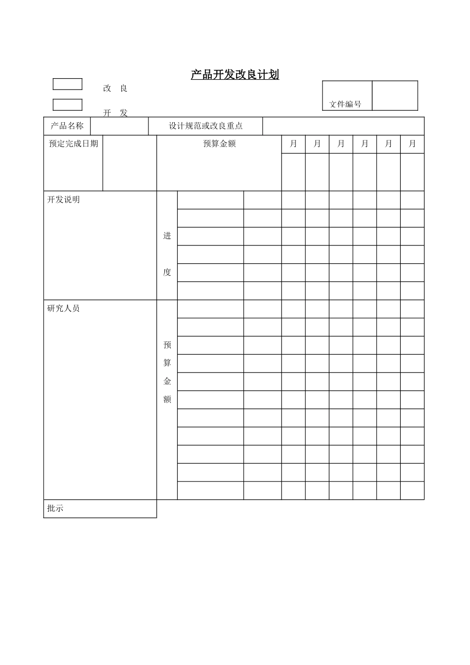 产品开发改良计划_第1页