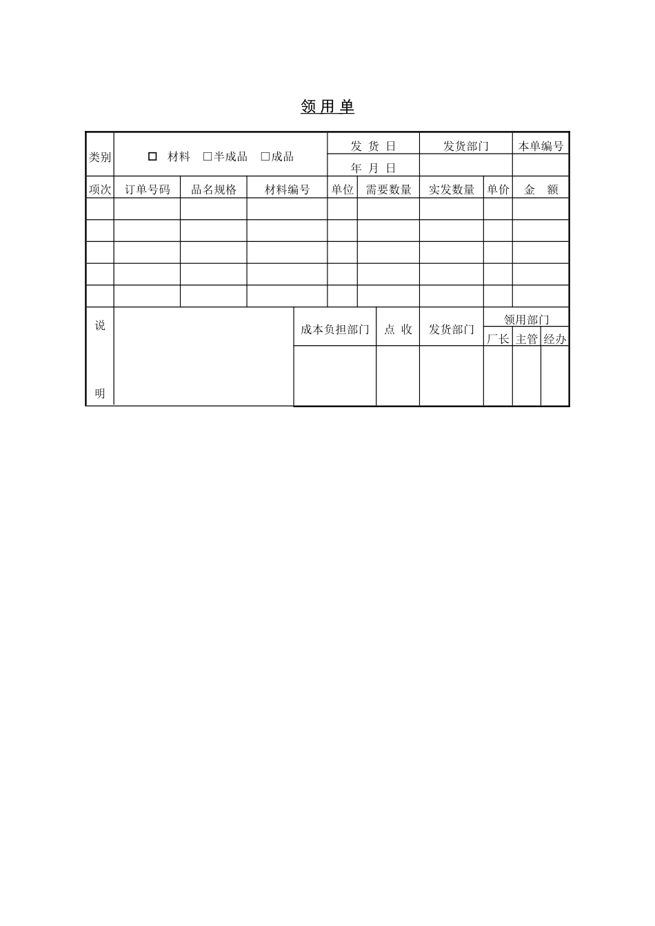 领用单_第1页