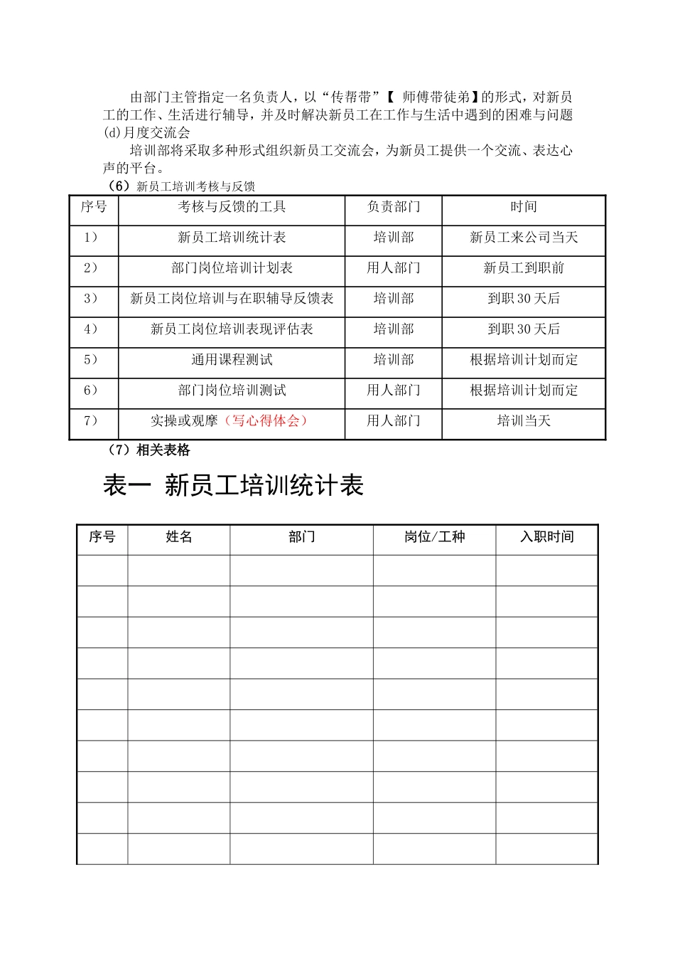 企业培训管理制度(全新版)_第3页