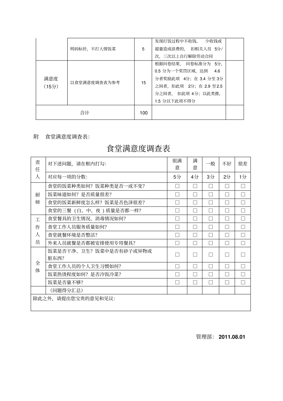 食堂管理及考核办法_第5页