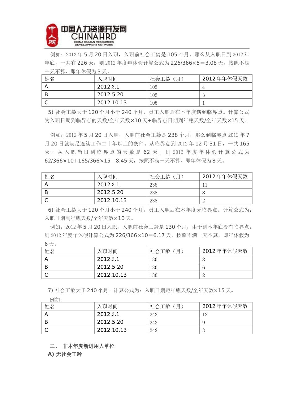 带薪年假的21种核算方法_第3页