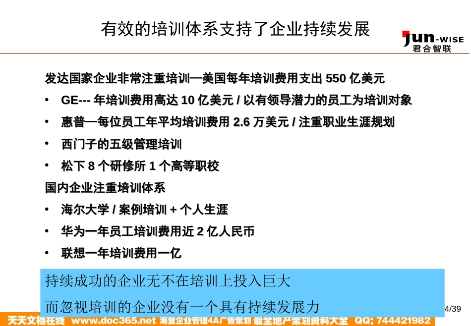 华盈恒信—福建金辉房地产—1105如何构建企业的培训体系_第4页