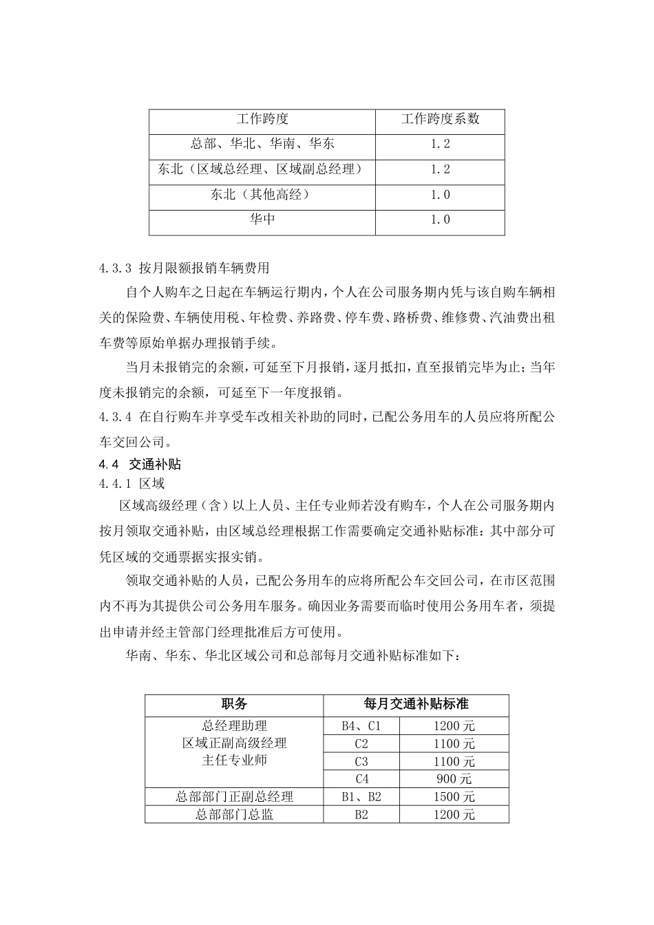 集团车辆交通补贴制度_第4页