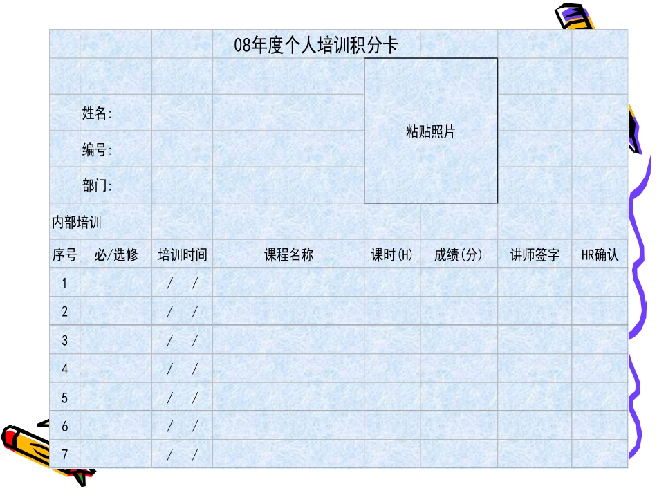 人力资源-培训积分制度(PPT)_第2页