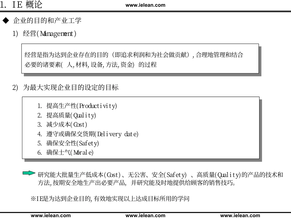 一国际大公司IE工程师培训资料_第3页