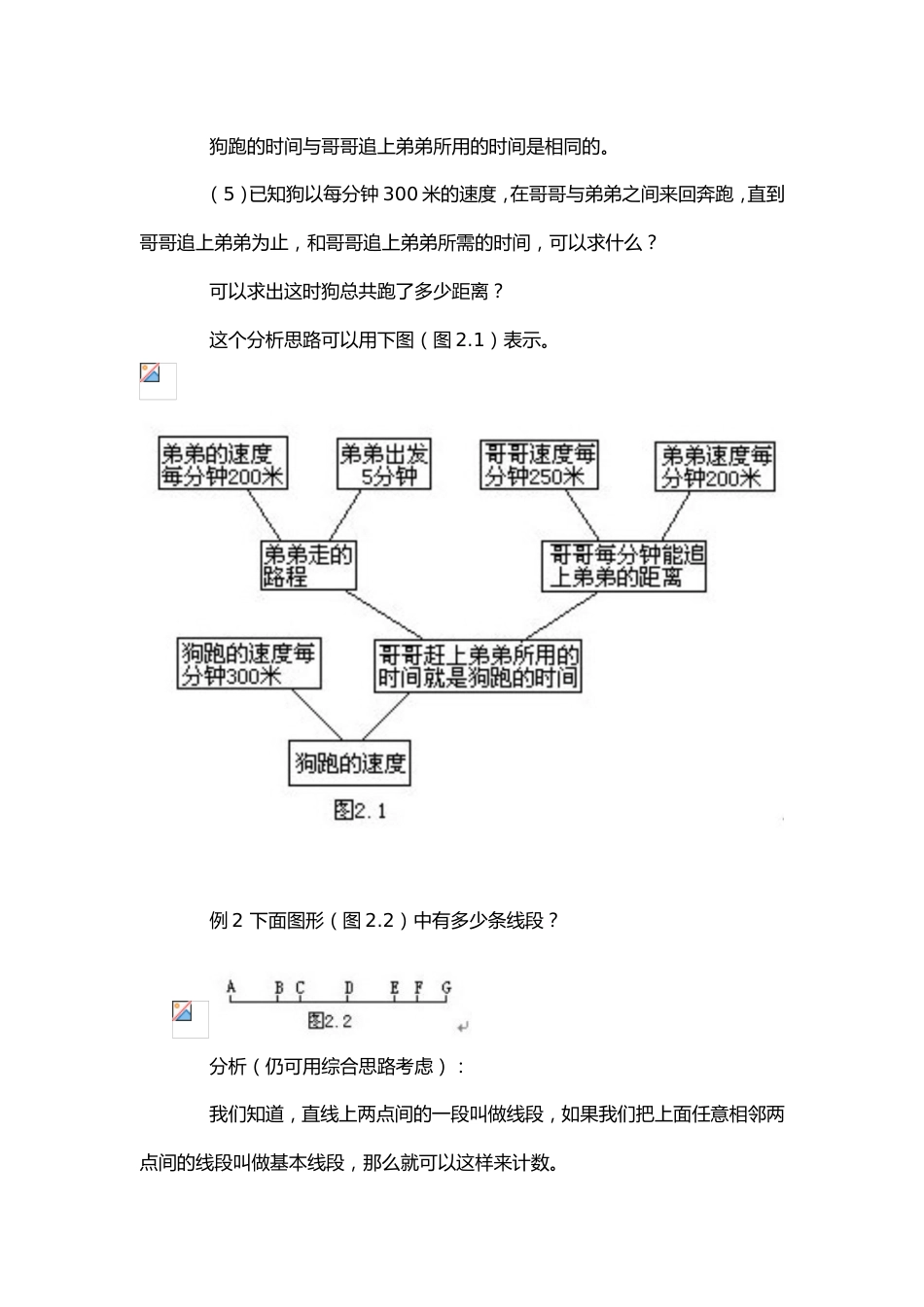 小学一年级人教版数学解题技巧顺向综合思路_第2页