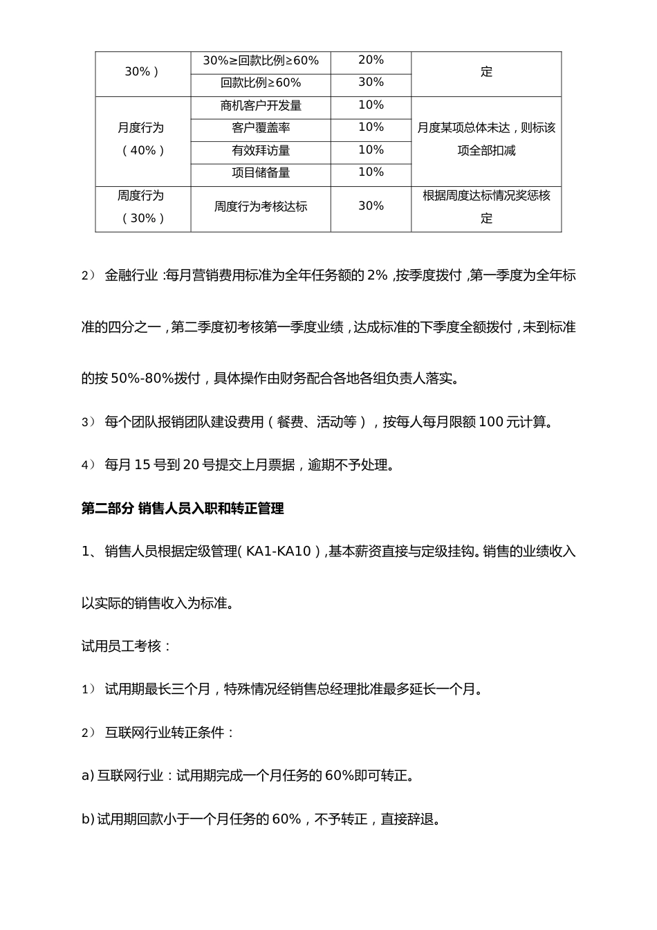 14-【行业案例】XX信息技术有限公司销售管理办法_第2页