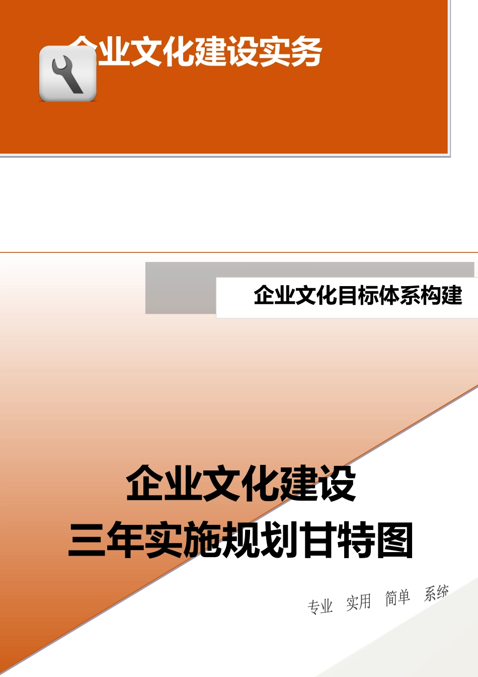 02-【目标体系构建】-企业文化建设三年实施规划甘特图_第1页