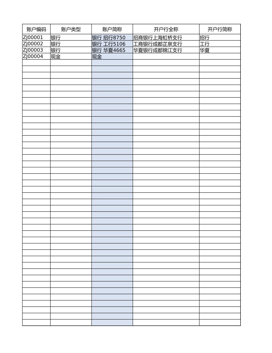 通用出纳资金管理系统自动报表_第3页