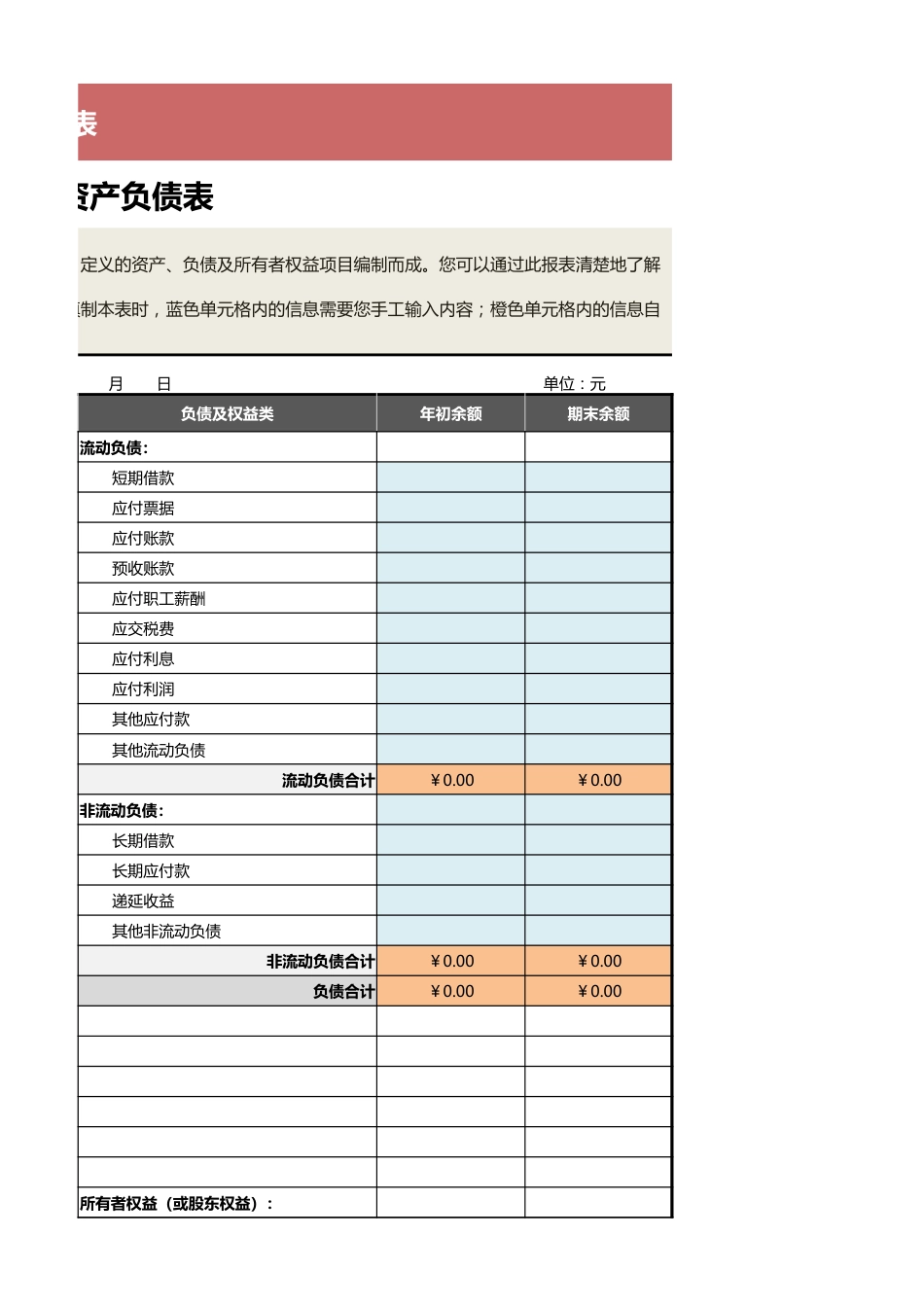 【资产负债表】资产负债表1_第3页