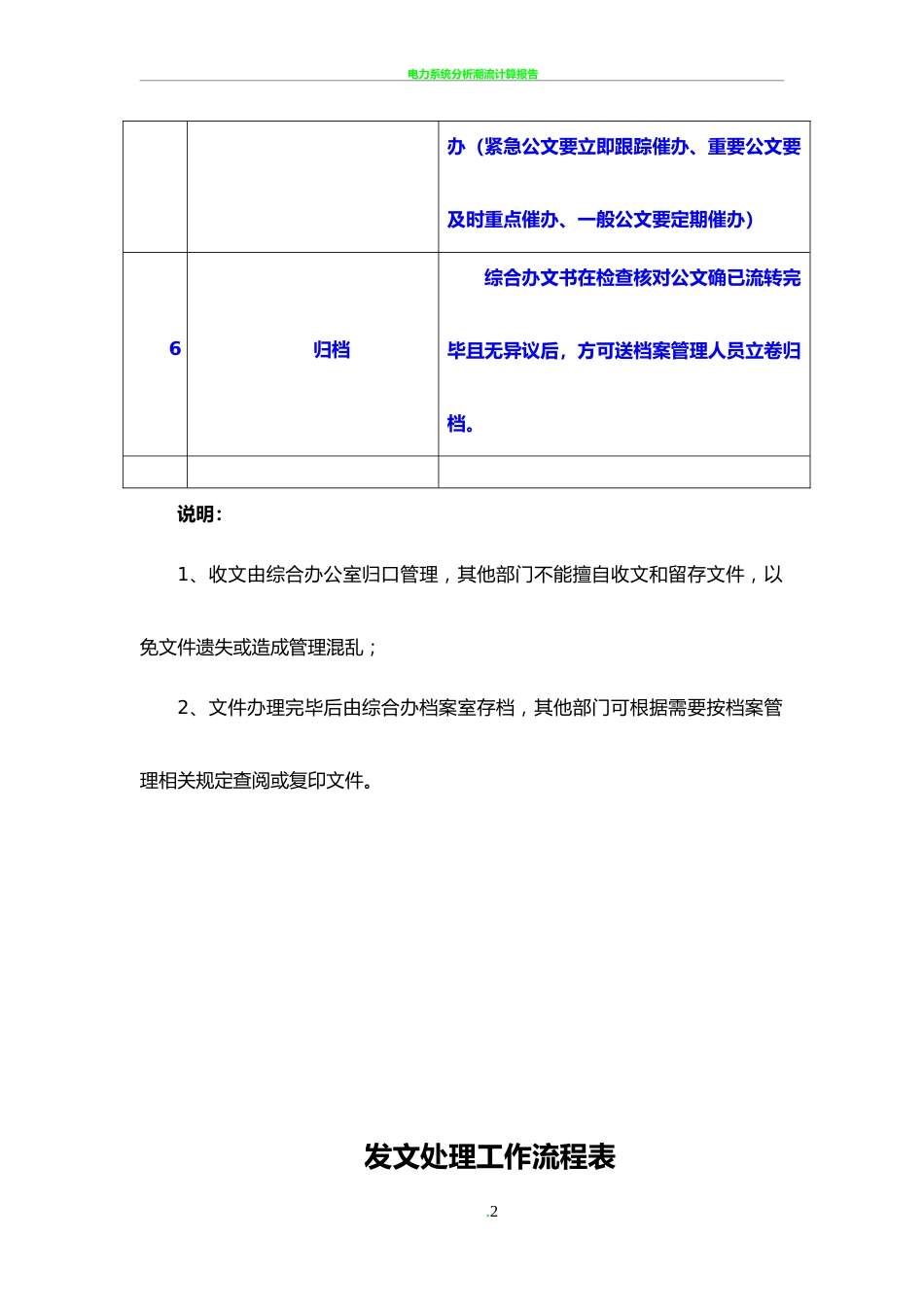 06-【收发文管理】办公室收发文流程示意图_第2页