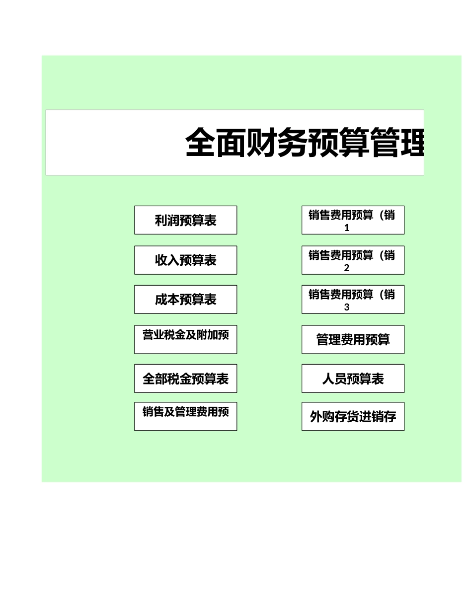 03-【预算系统】-03-全面财务预算管理系统_第1页