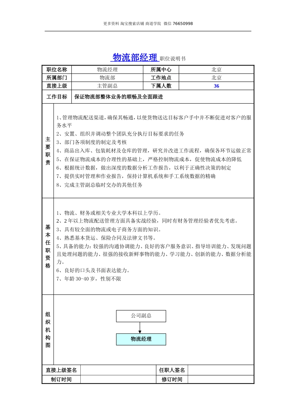 物流岗位职责_第2页