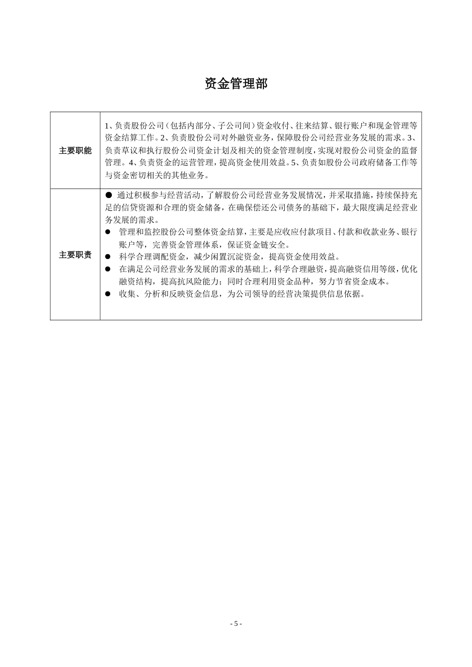 职能部门主要职责_第5页