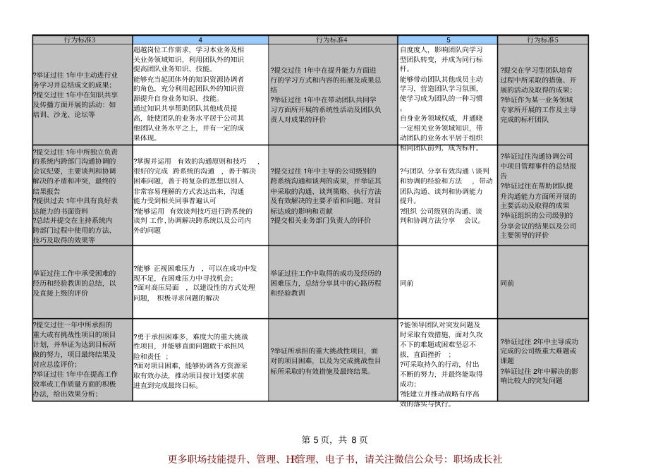 9、腾讯项目通道能力素质模型V1.0_第5页