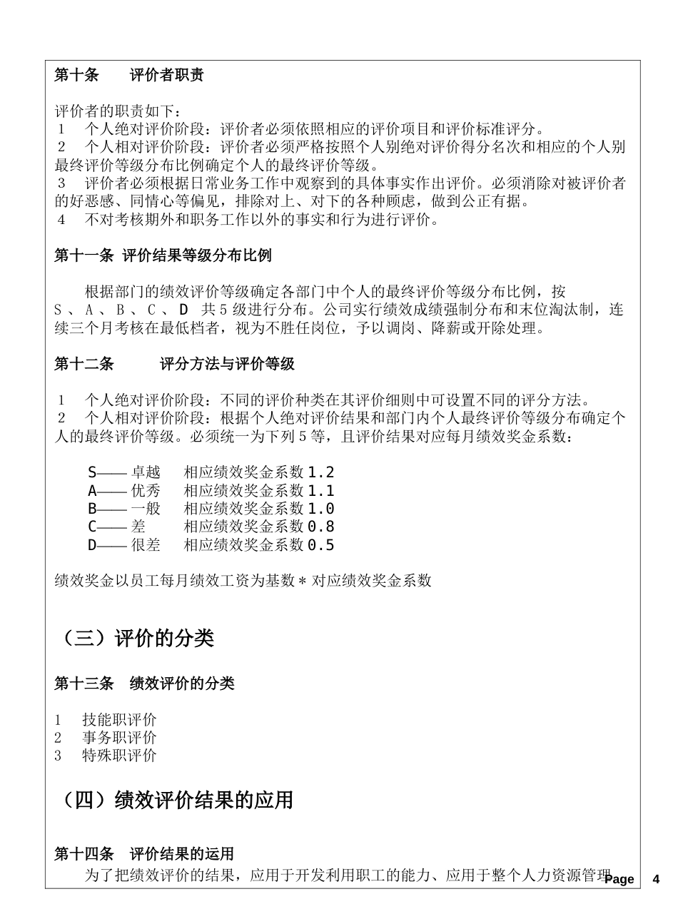 某公司绩效考核体系_第4页