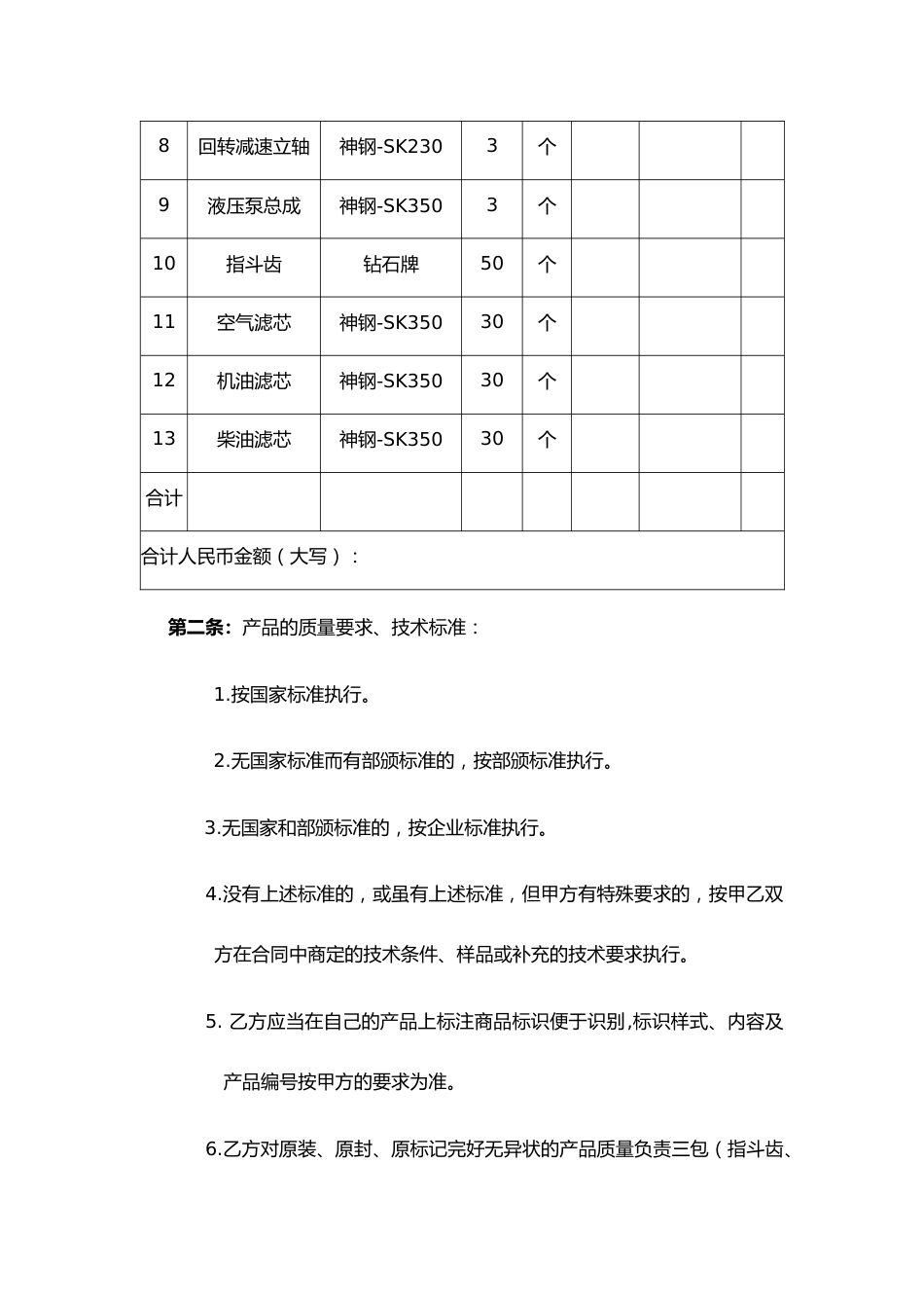 02-【分类】-21工程机械配件采购合同_第3页