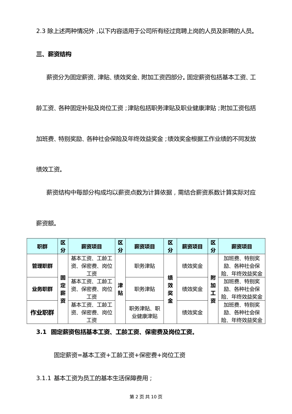 22-【实例】咨询公司薪资体系方案_第2页