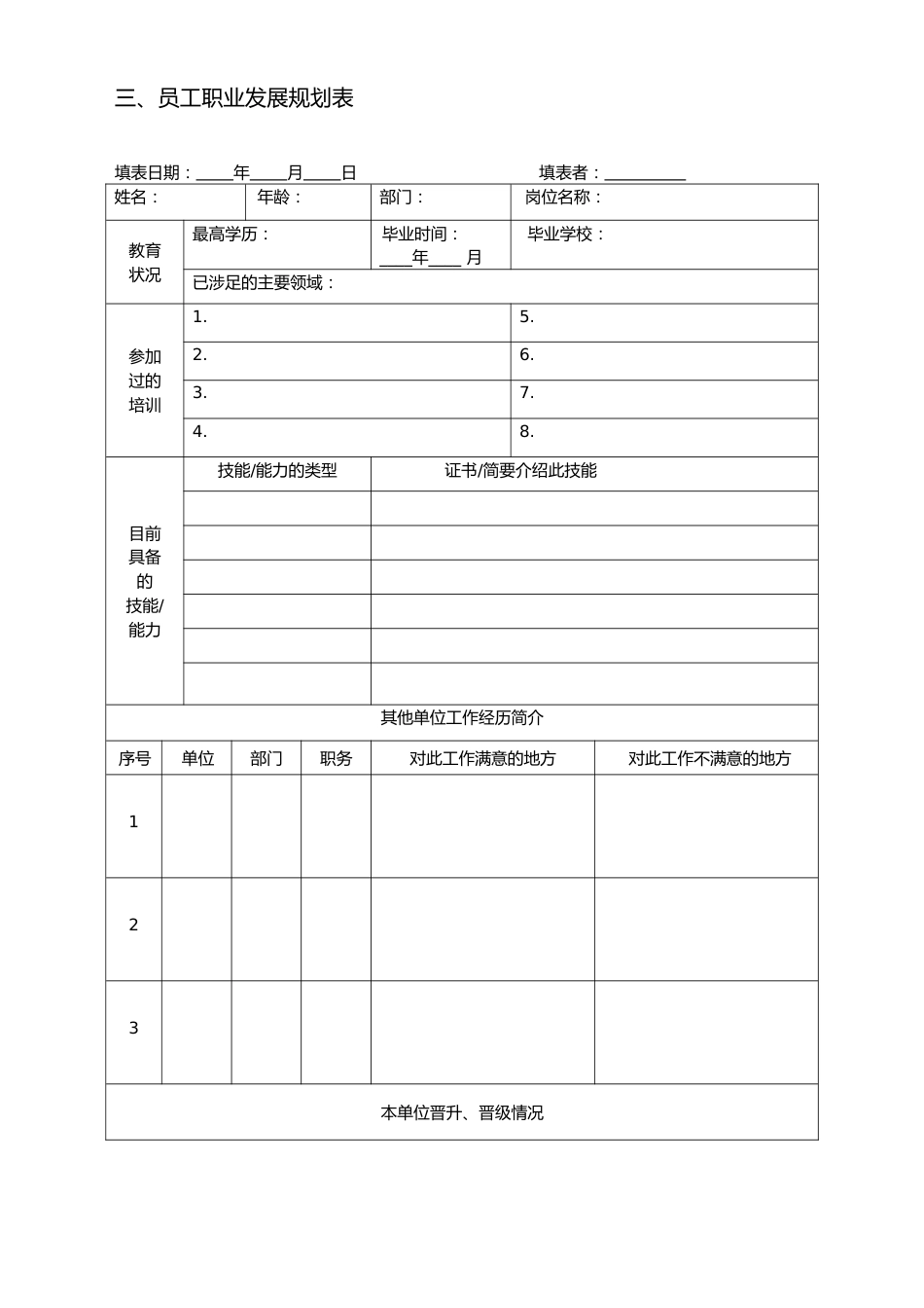 22-晋升标准及表格_第3页