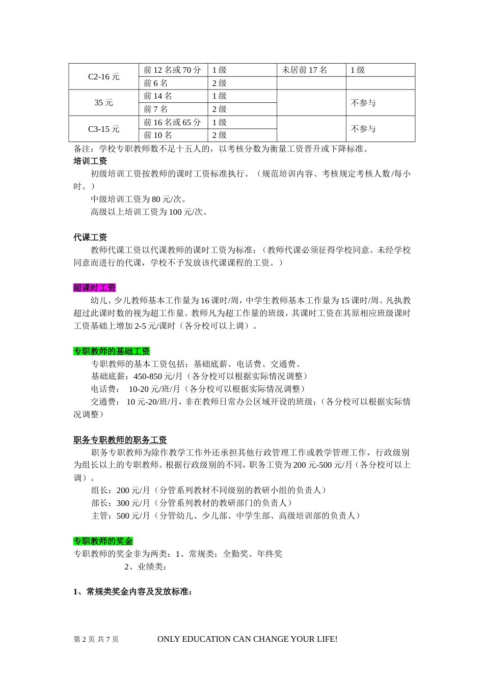 教师管理与团队建设----薪资体系_第2页