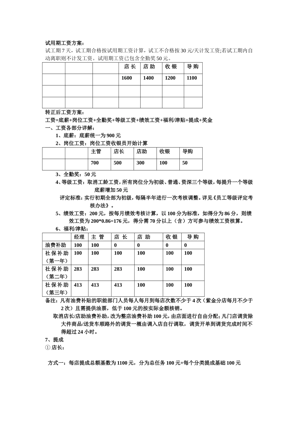 母婴用品专营店工资方案_第2页