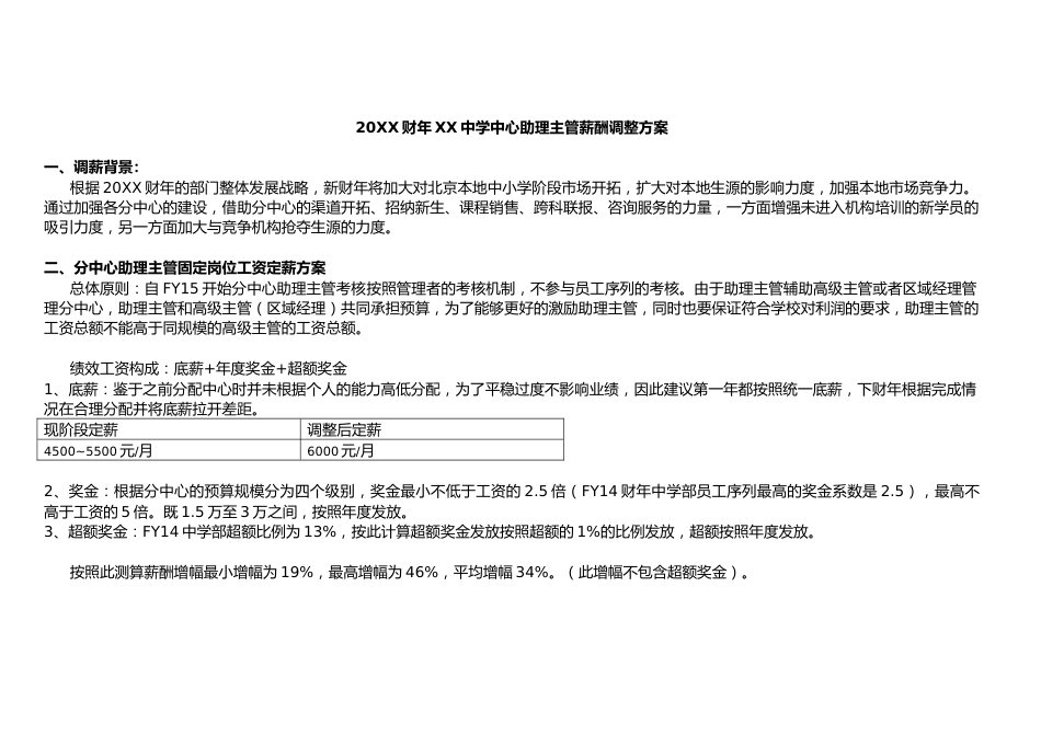 09-【实例】学校薪酬管理方案_第2页