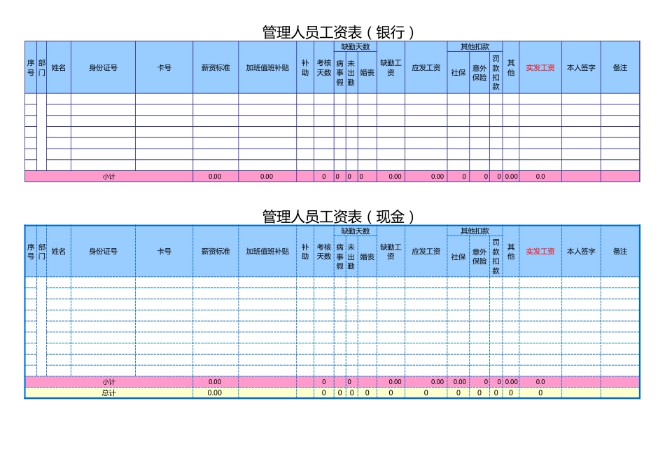 18-【通用】工资表_第3页