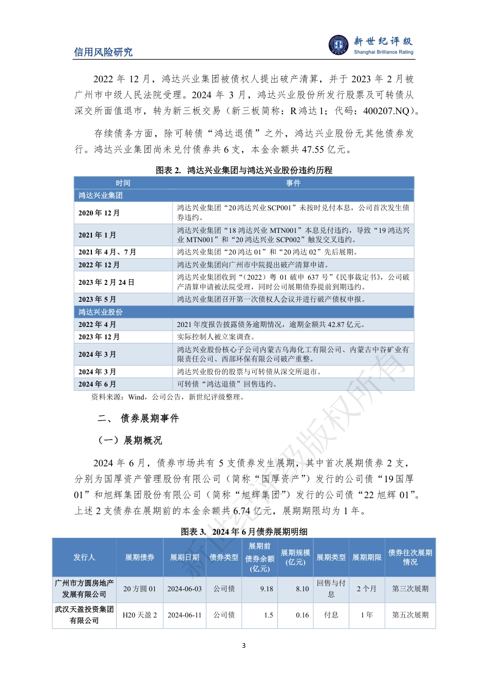 可转债违约再添新例 ——2024年6月债券市场违约及信用风险事件概况-7页_第3页