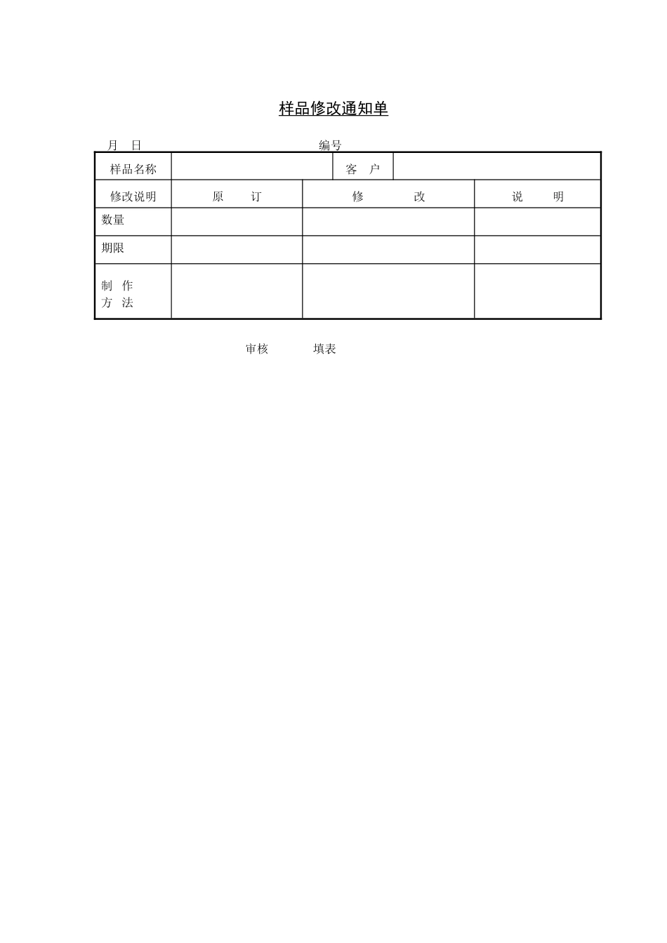 样品修改通知单_第1页