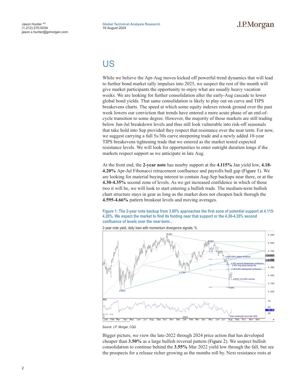 JPMorgan-Global Fixed Income Technical Update Economic data relieve m...-109892812(1)_第2页