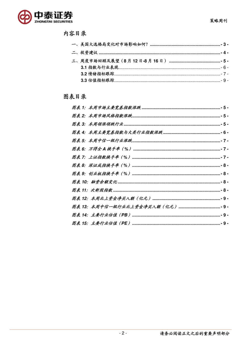 美国大选格局变化对市场影响如何？-240817-中泰证券-10页(1)_第2页