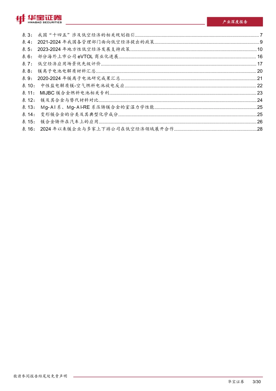 镁行业深度报告：低空经济建设持续推进，镁材料有望打开低空商业化之路-240826-华宝证券-30页_第3页