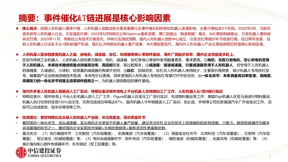 人形机器人行业研究方法论：特斯拉领衔，人形机器人的从1到N-中信建投-2024.9.2-85页_第2页